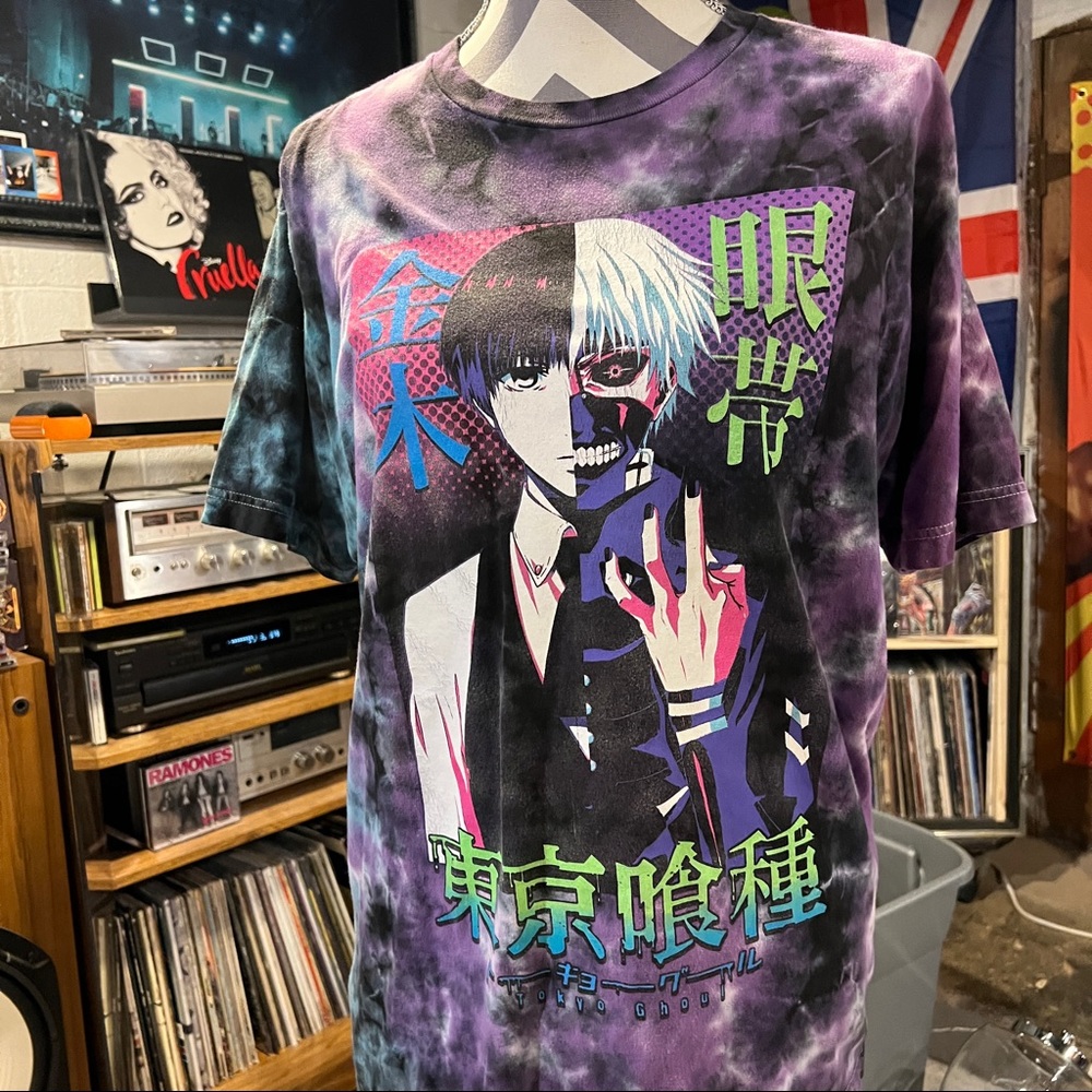 Tokyo ghoul tie dye tshirt hot topic